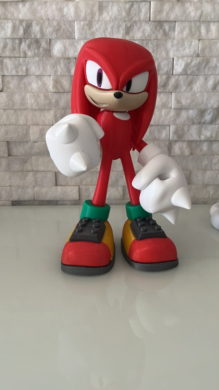Action Figure Knuckles Colecionavel