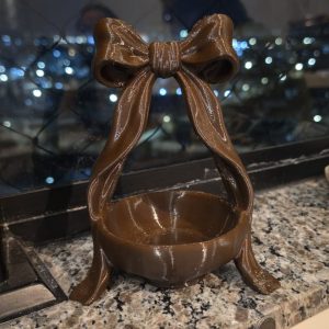 Porta Joias de Mesa Decorativo Com Laço