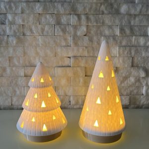 Arvore natal com vela